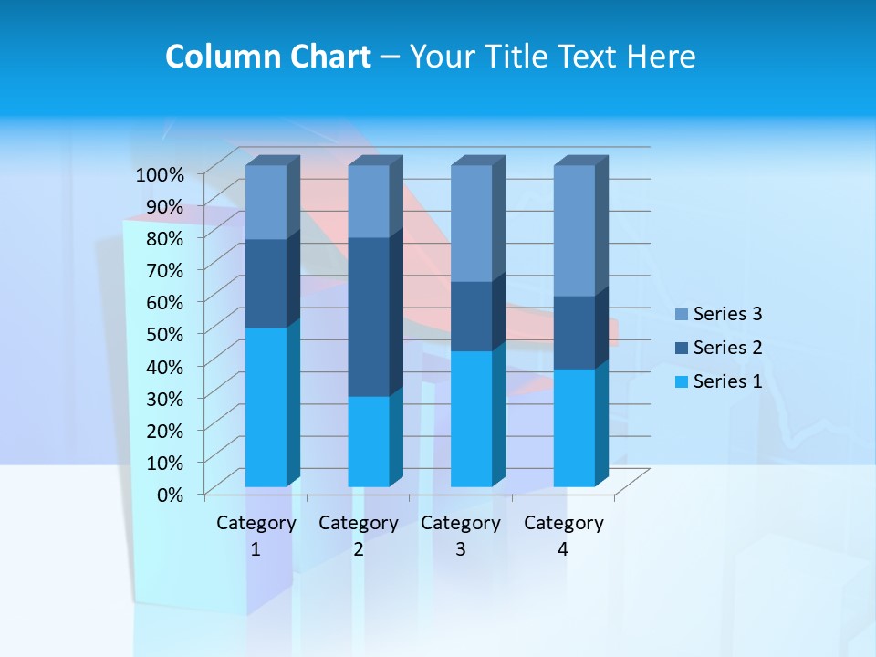 Secure Chart Percent PowerPoint Template