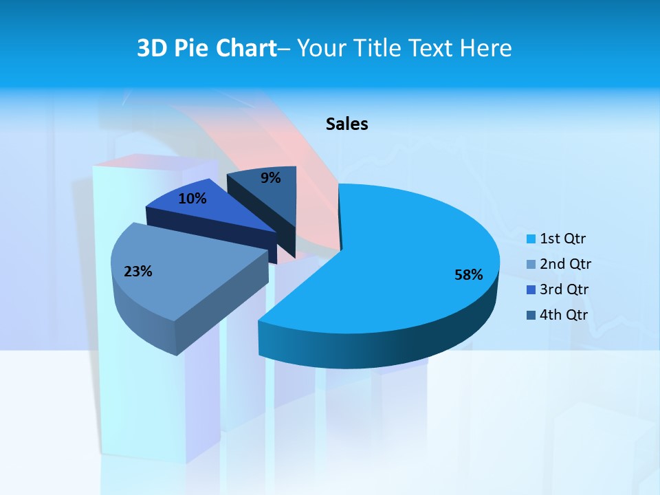 Secure Chart Percent PowerPoint Template