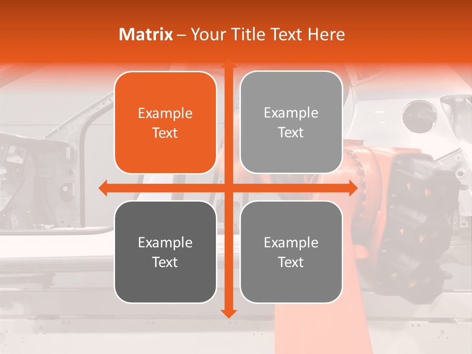 Digital Manufacture Work PowerPoint Template