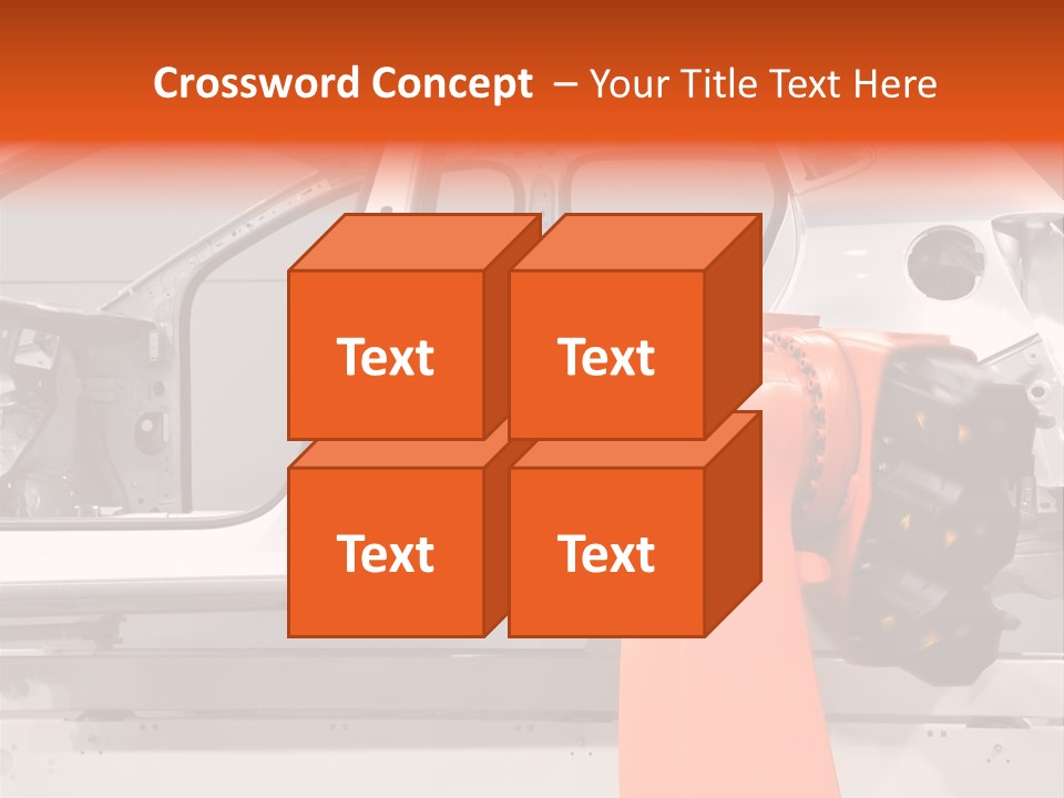 Digital Manufacture Work PowerPoint Template
