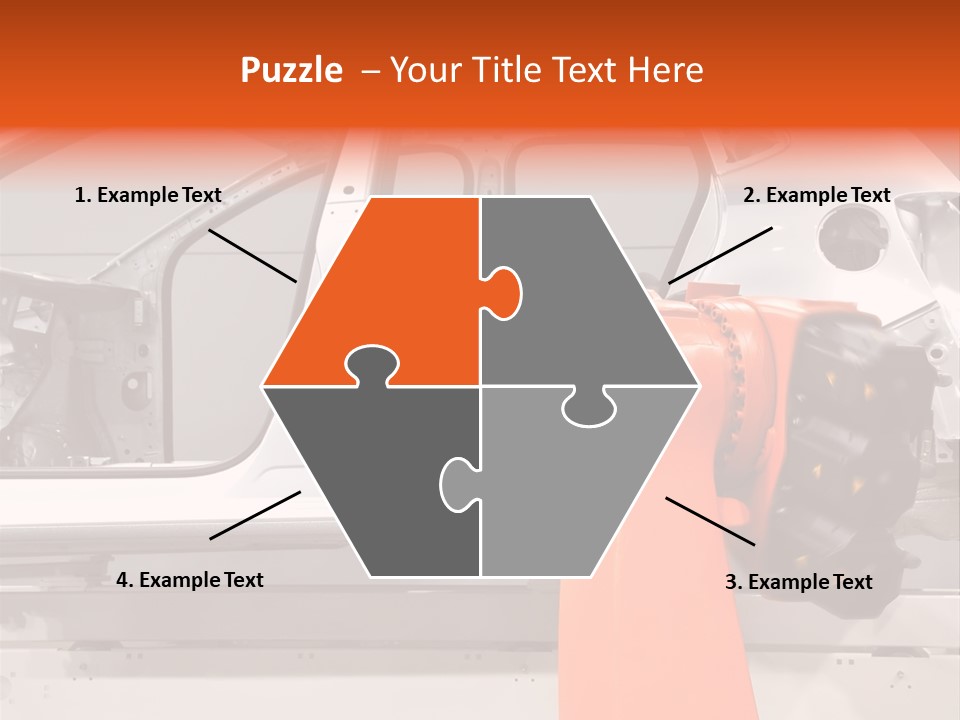 Digital Manufacture Work PowerPoint Template