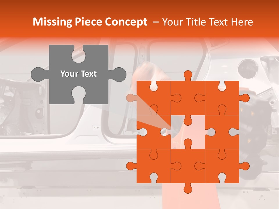 Digital Manufacture Work PowerPoint Template