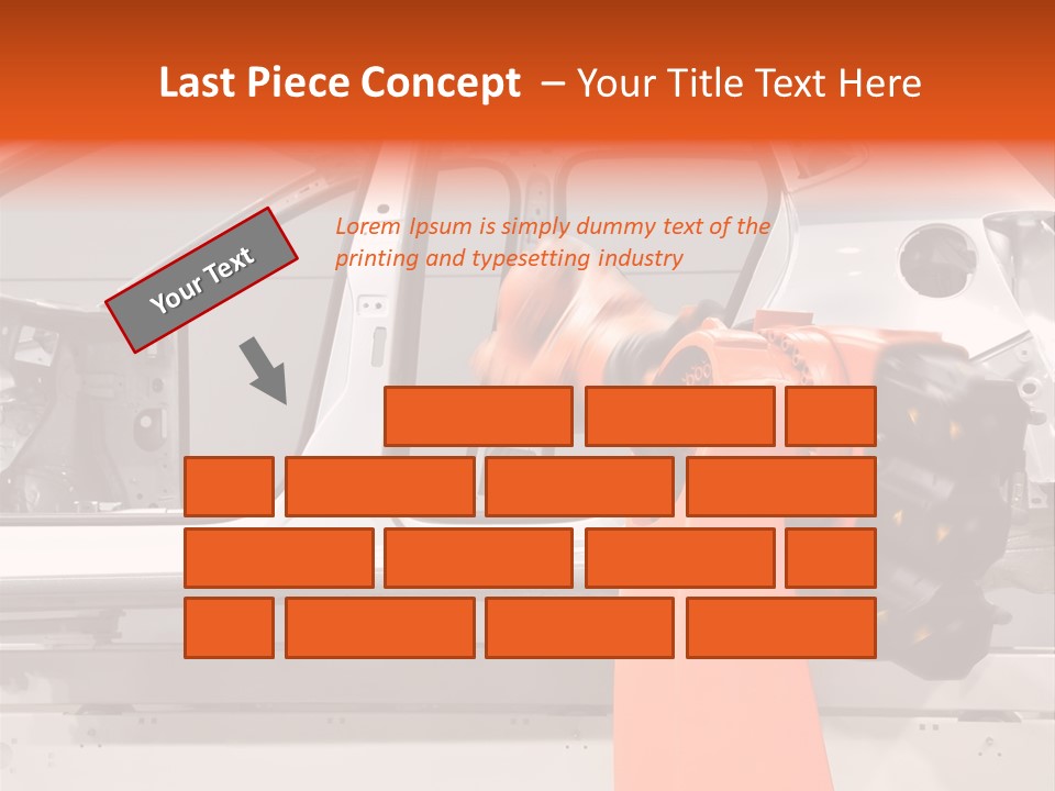 Digital Manufacture Work PowerPoint Template