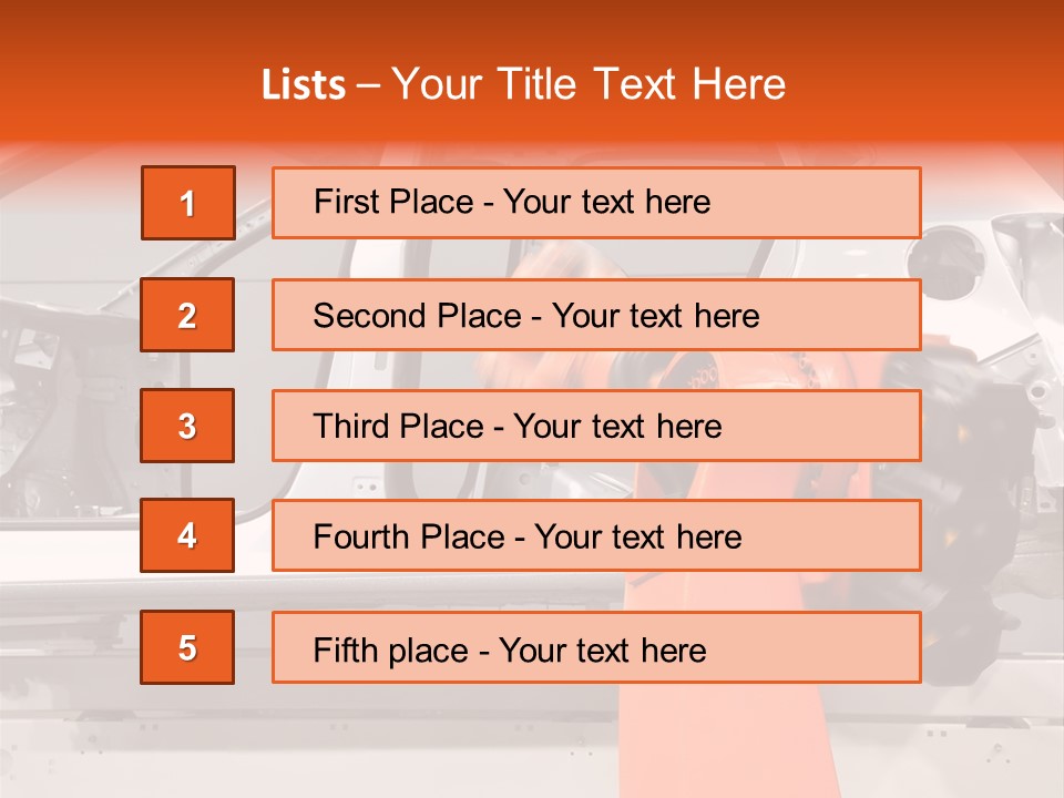 Digital Manufacture Work PowerPoint Template