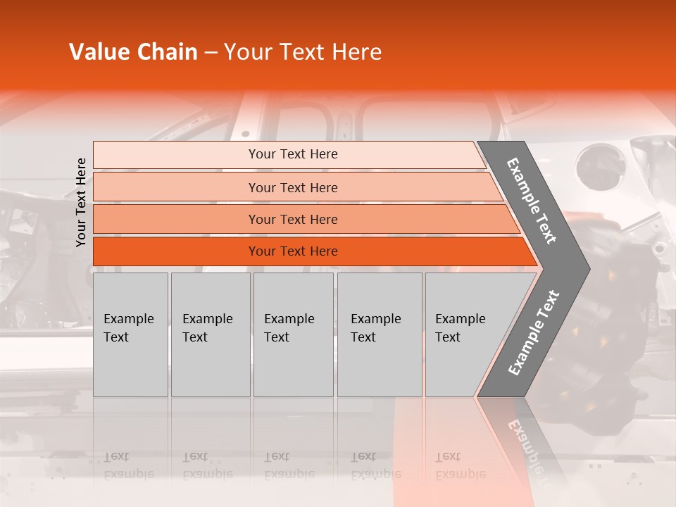 Digital Manufacture Work PowerPoint Template