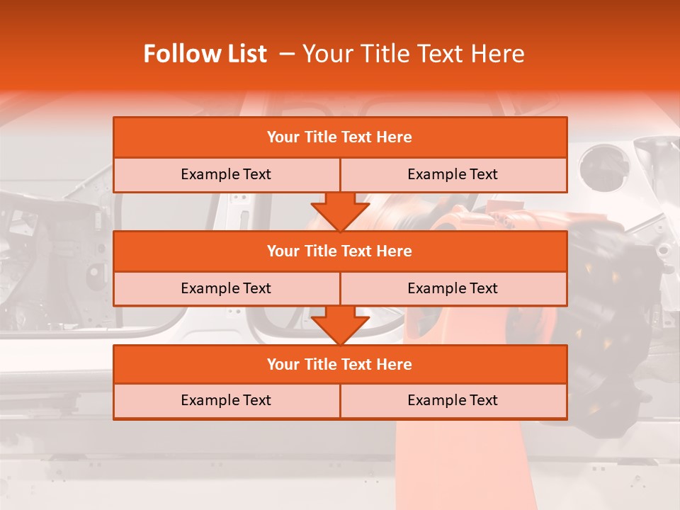 Digital Manufacture Work PowerPoint Template