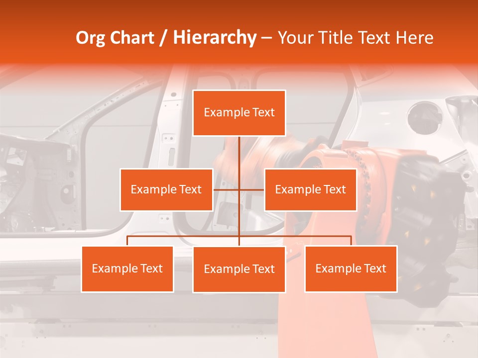 Digital Manufacture Work PowerPoint Template