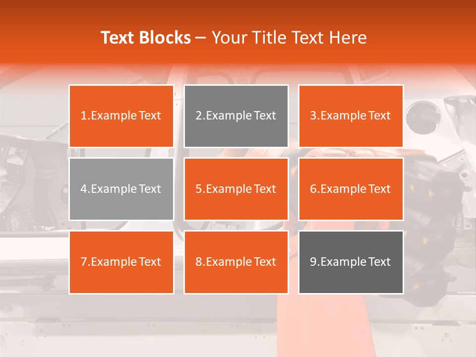 Digital Manufacture Work PowerPoint Template