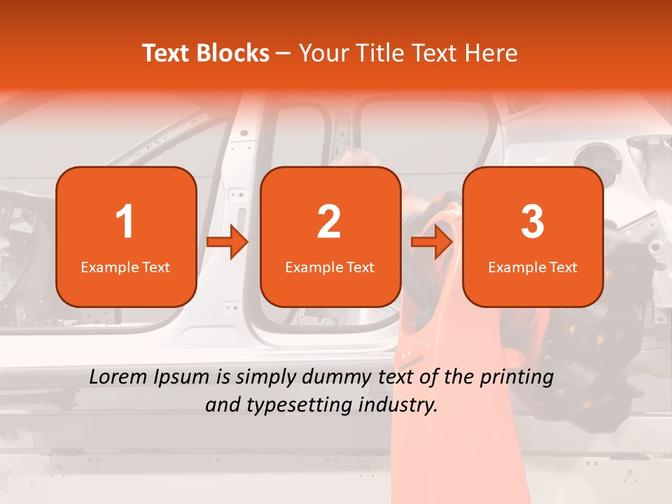 Digital Manufacture Work PowerPoint Template