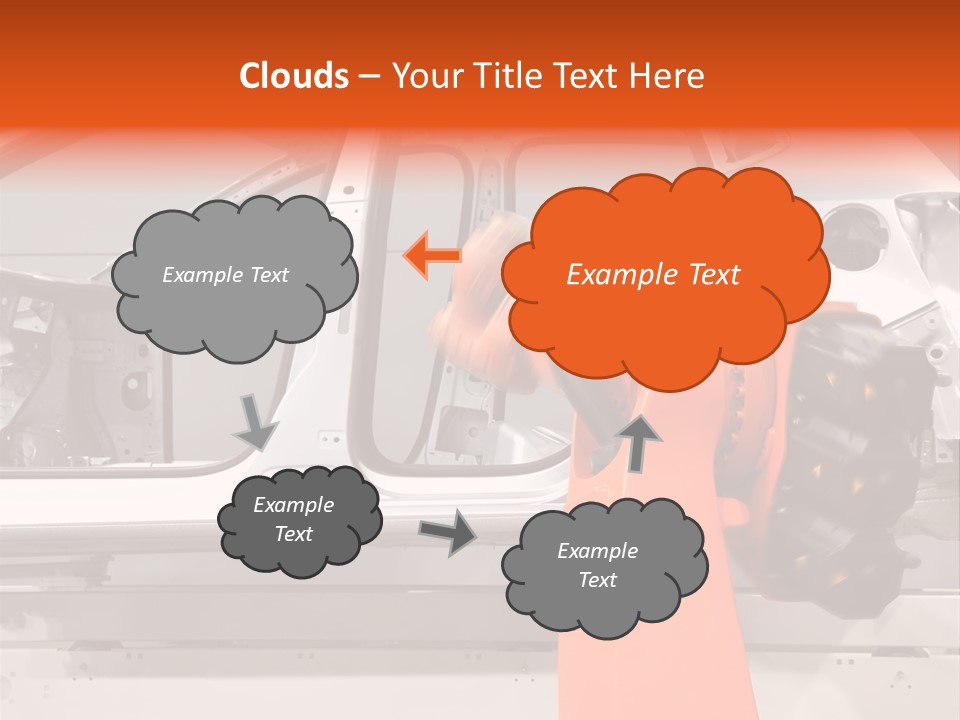 Digital Manufacture Work PowerPoint Template