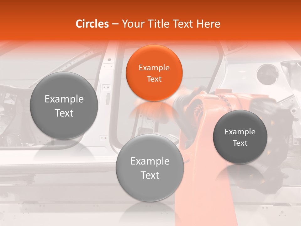 Digital Manufacture Work PowerPoint Template