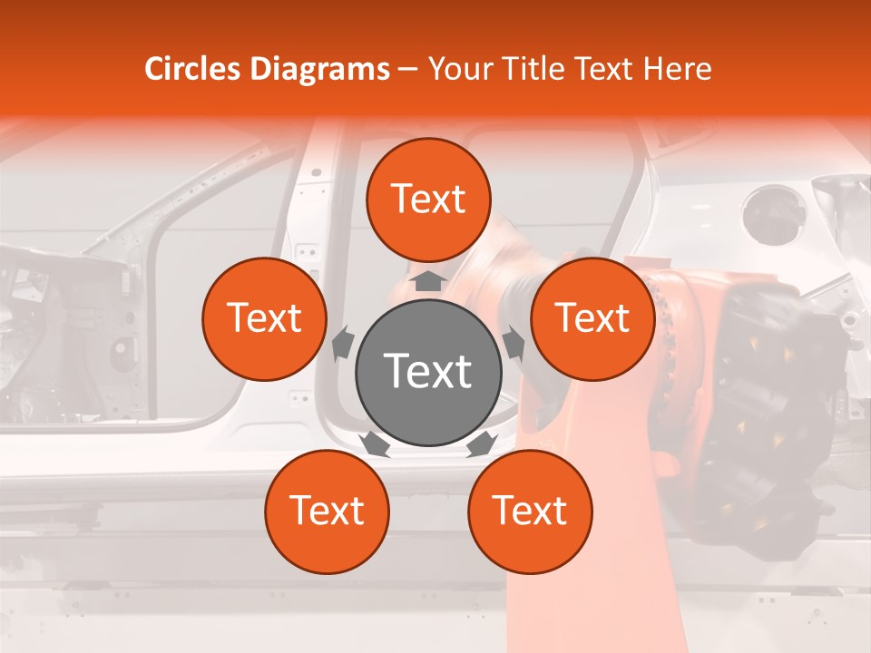 Digital Manufacture Work PowerPoint Template