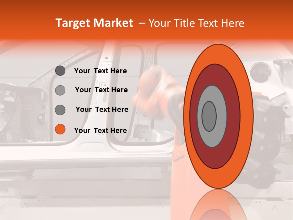 Digital Manufacture Work PowerPoint Template