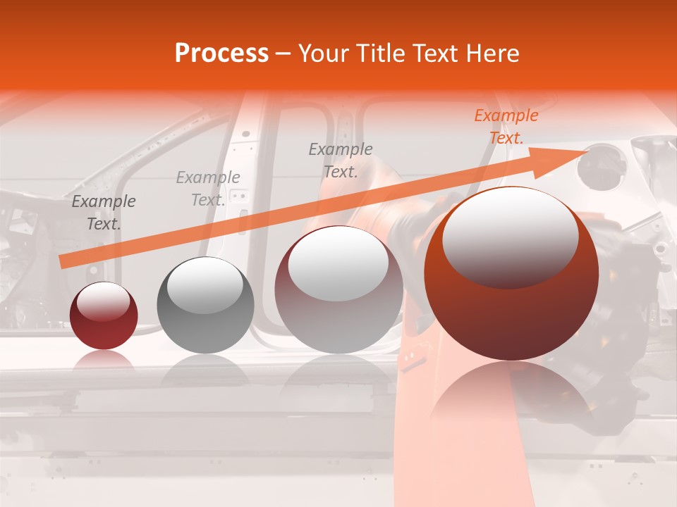 Digital Manufacture Work PowerPoint Template