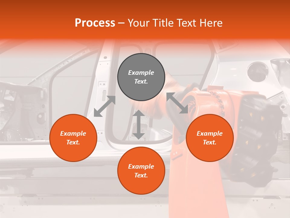 Digital Manufacture Work PowerPoint Template