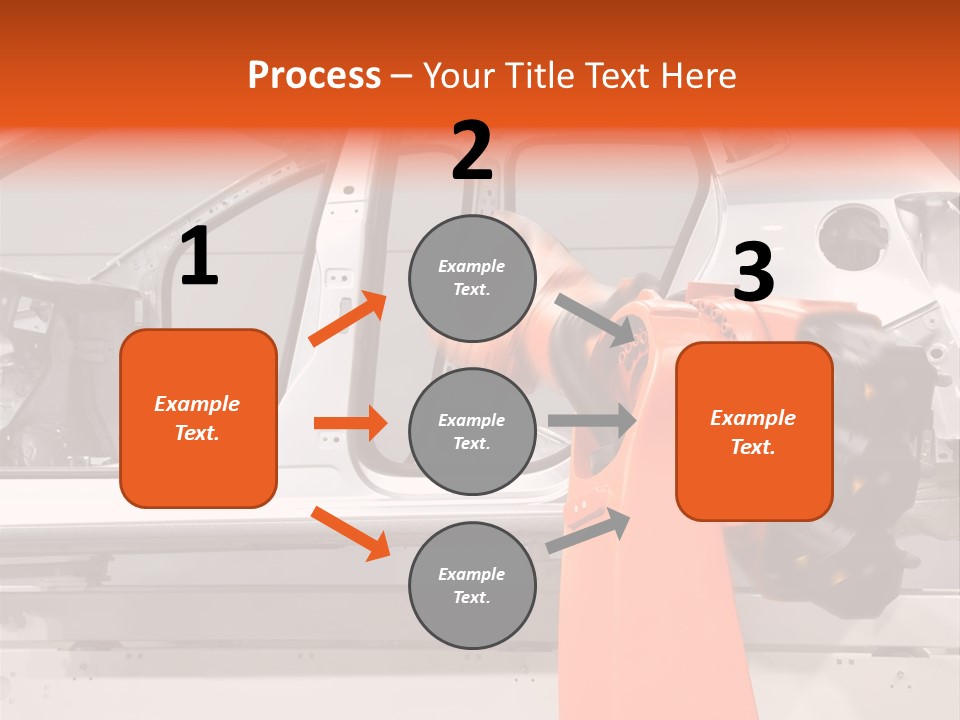 Digital Manufacture Work PowerPoint Template