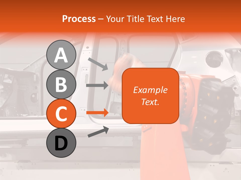 Digital Manufacture Work PowerPoint Template
