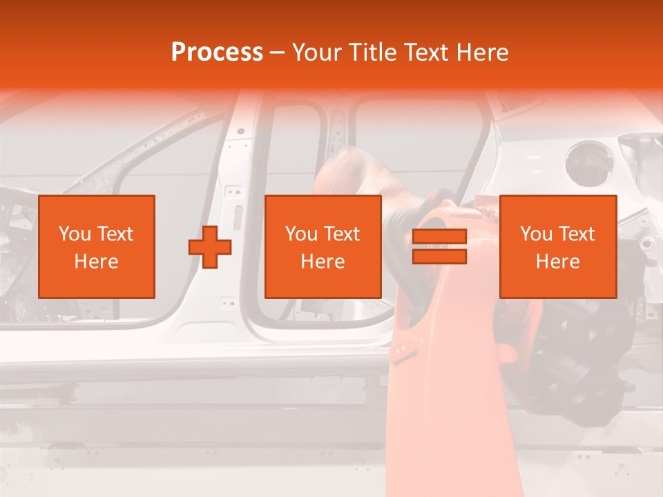 Digital Manufacture Work PowerPoint Template