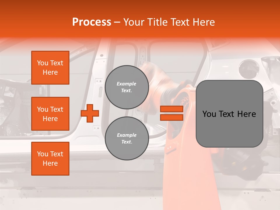 Digital Manufacture Work PowerPoint Template