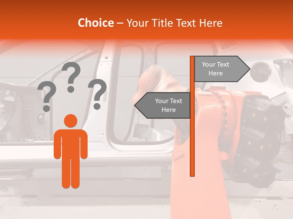 Digital Manufacture Work PowerPoint Template