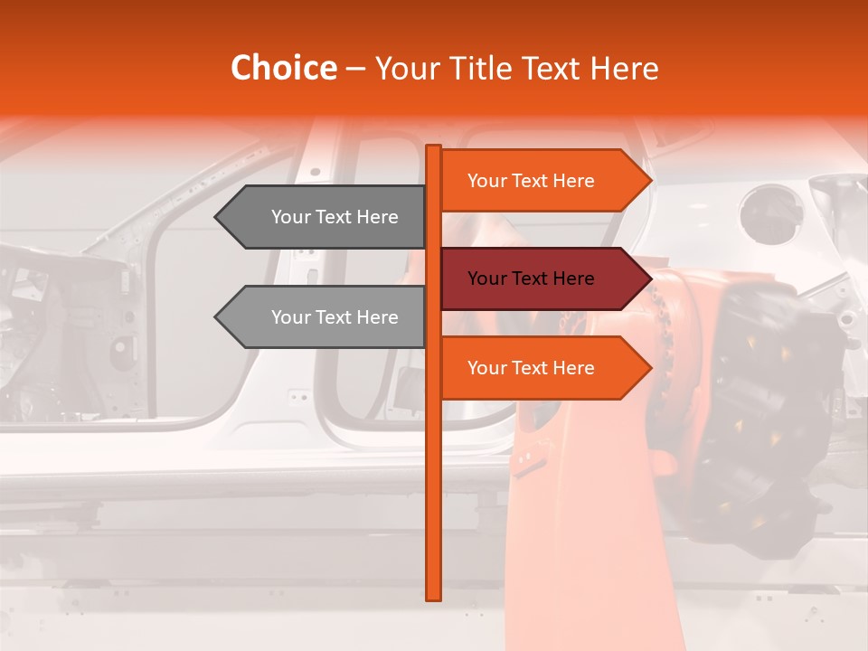 Digital Manufacture Work PowerPoint Template