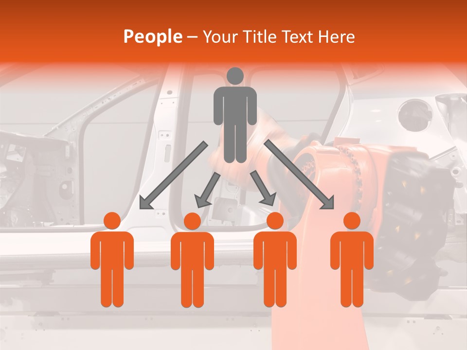 Digital Manufacture Work PowerPoint Template