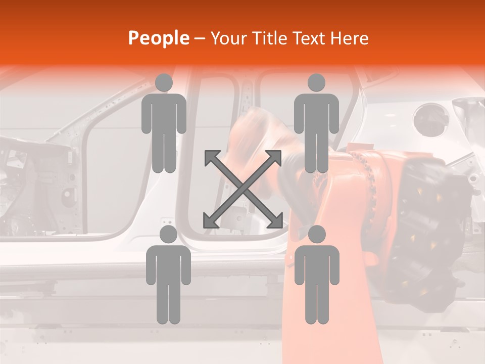 Digital Manufacture Work PowerPoint Template