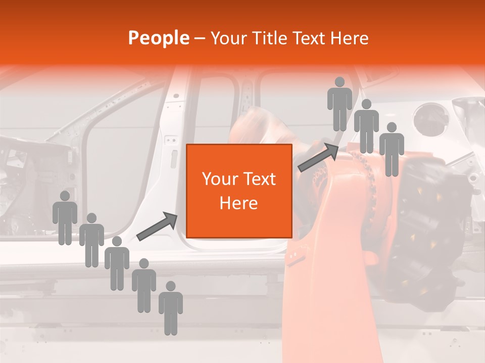 Digital Manufacture Work PowerPoint Template