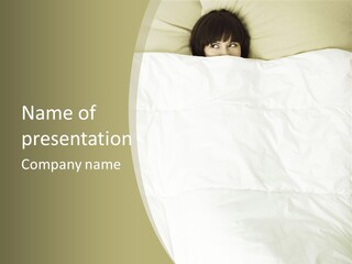 Sheet Face Photography PowerPoint Template