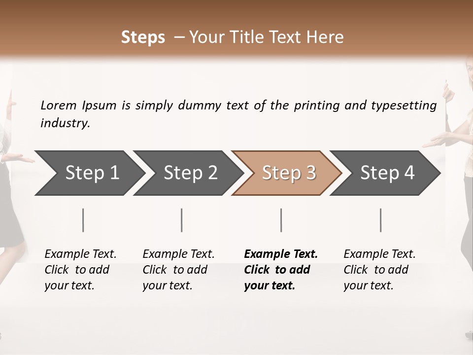 Beautiful Elegant Text PowerPoint Template