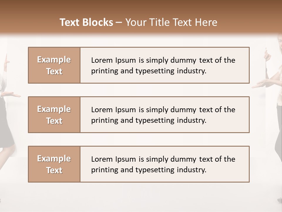 Beautiful Elegant Text PowerPoint Template