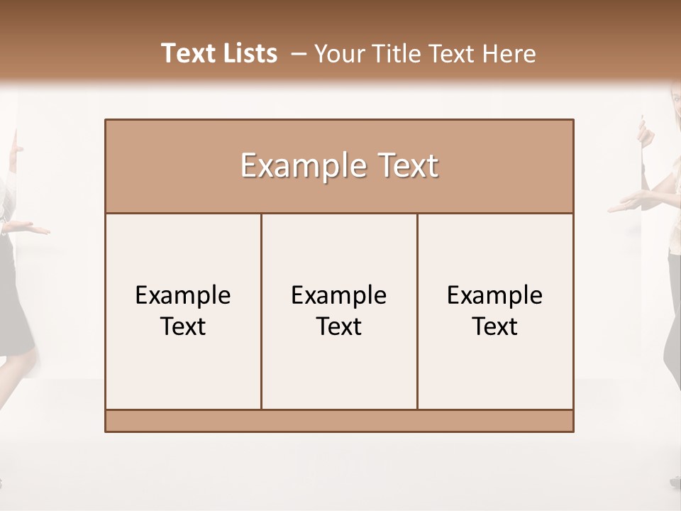 Beautiful Elegant Text PowerPoint Template