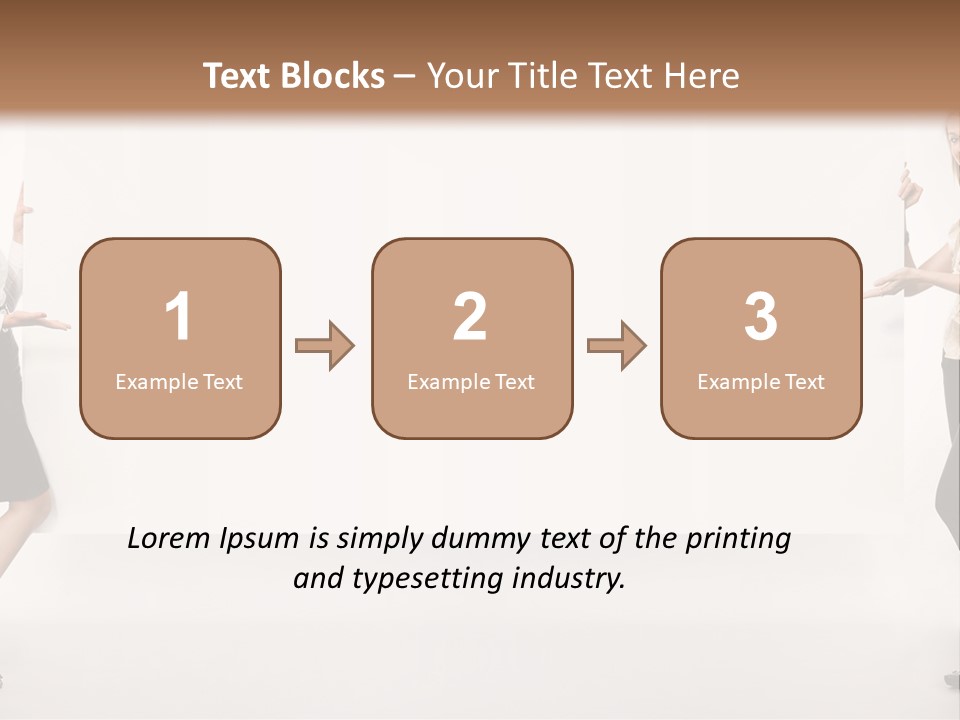 Beautiful Elegant Text PowerPoint Template