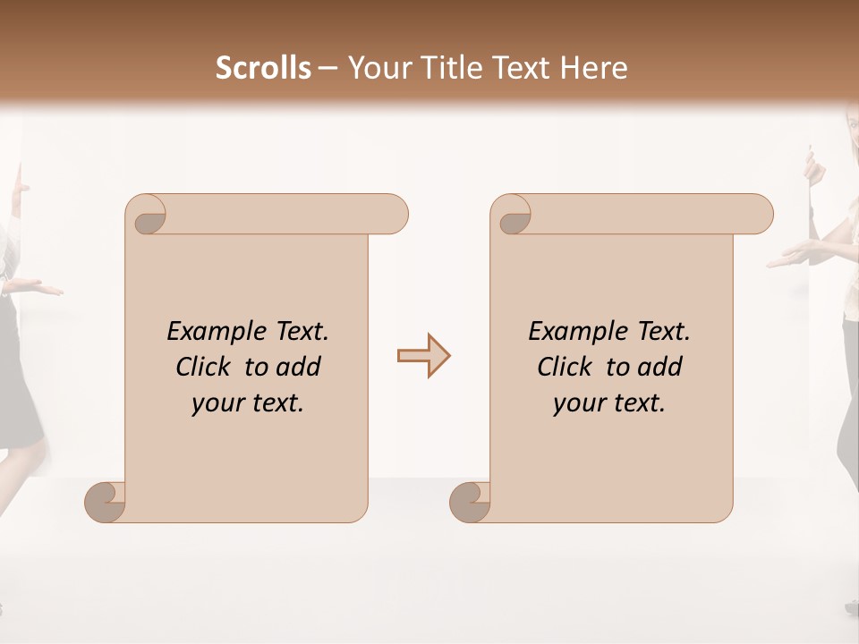 Beautiful Elegant Text PowerPoint Template