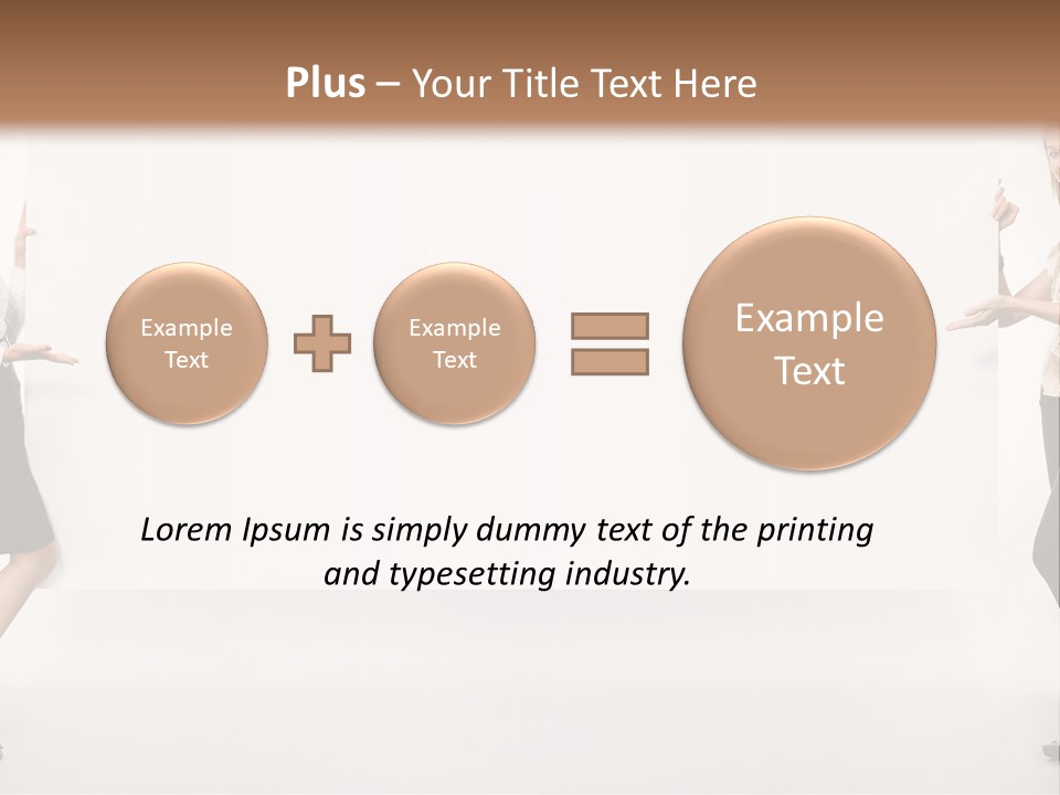 Beautiful Elegant Text PowerPoint Template