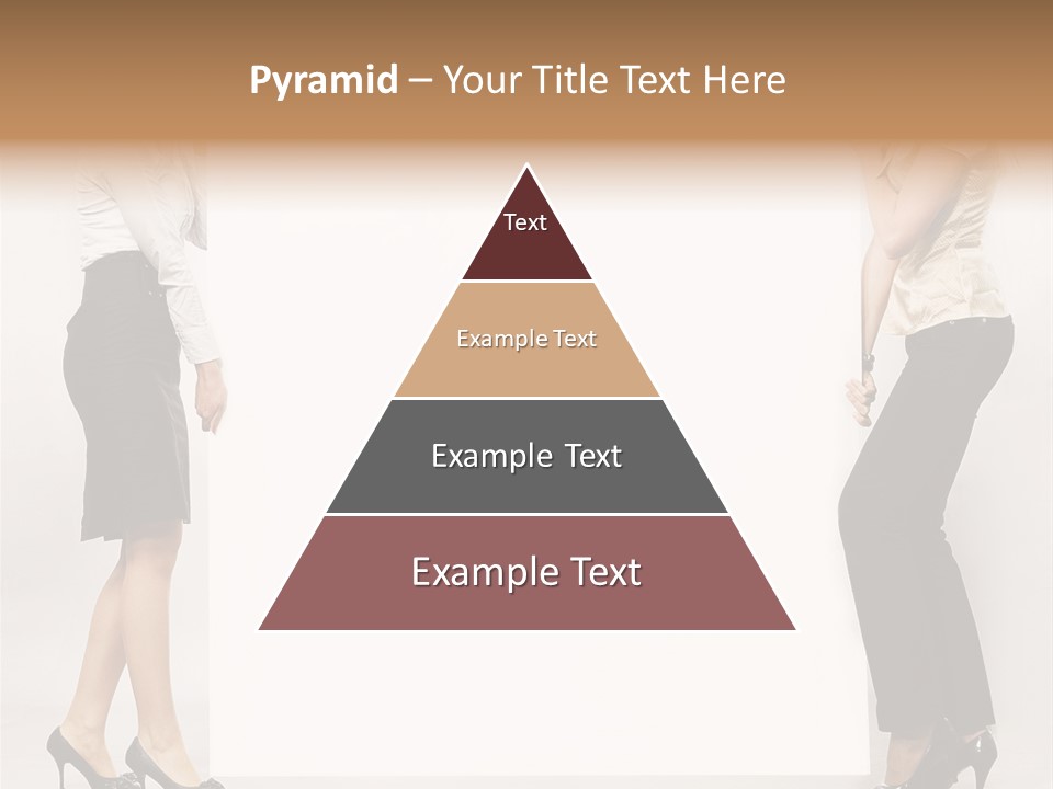 Casual Advertising Person PowerPoint Template