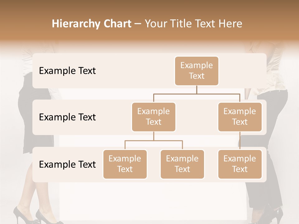 Casual Advertising Person PowerPoint Template