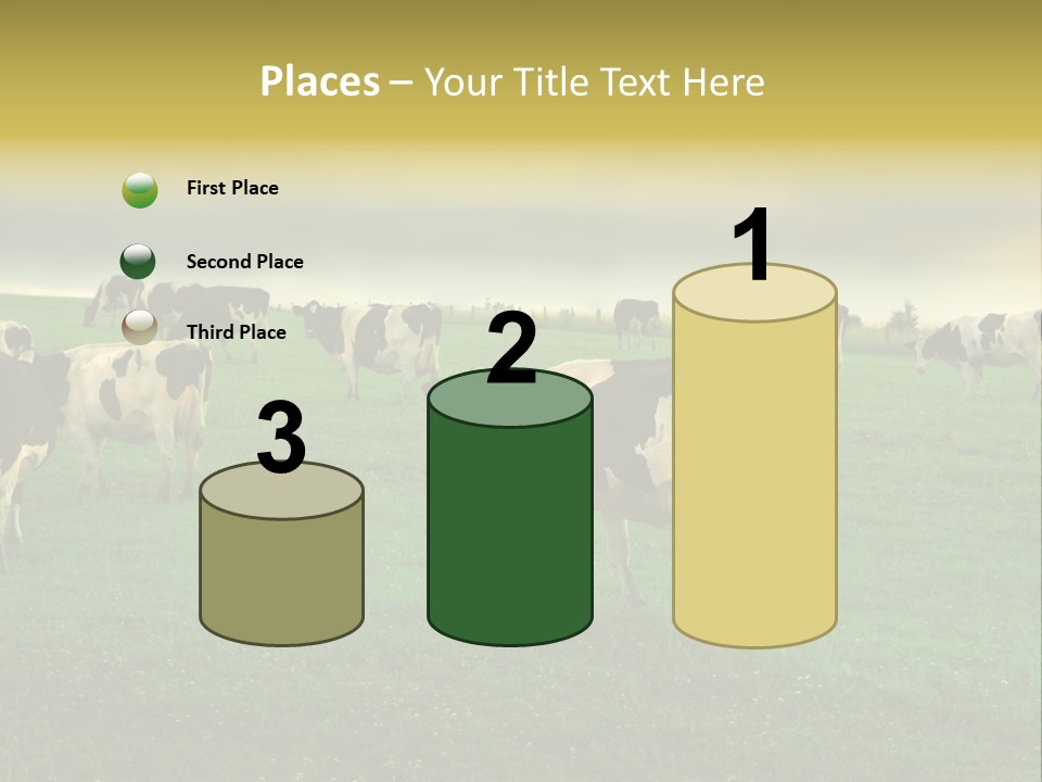 Meadow Farmland Grazing PowerPoint Template