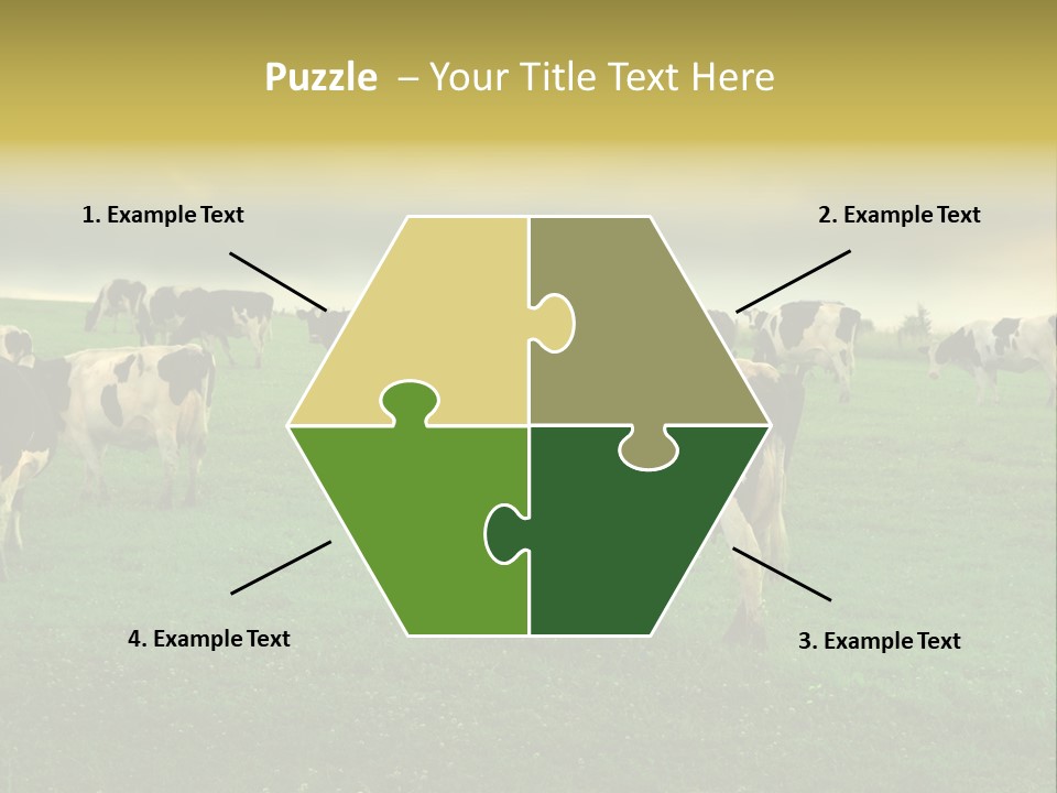 Meadow Farmland Grazing PowerPoint Template