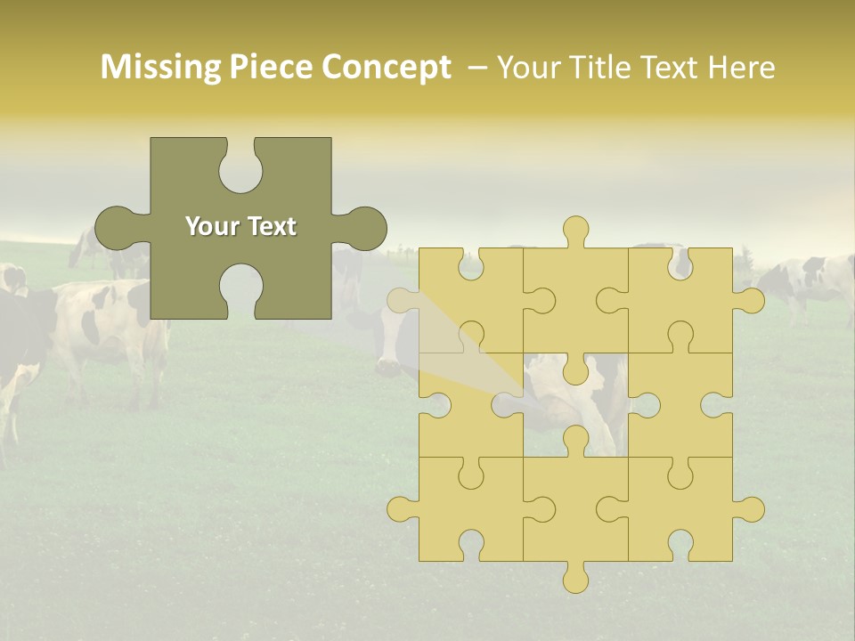 Meadow Farmland Grazing PowerPoint Template