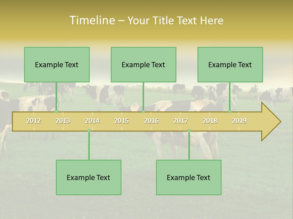 Meadow Farmland Grazing PowerPoint Template