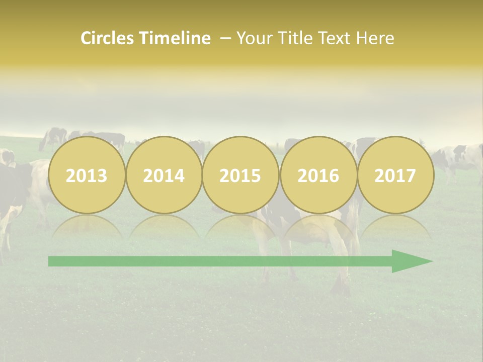 Meadow Farmland Grazing PowerPoint Template
