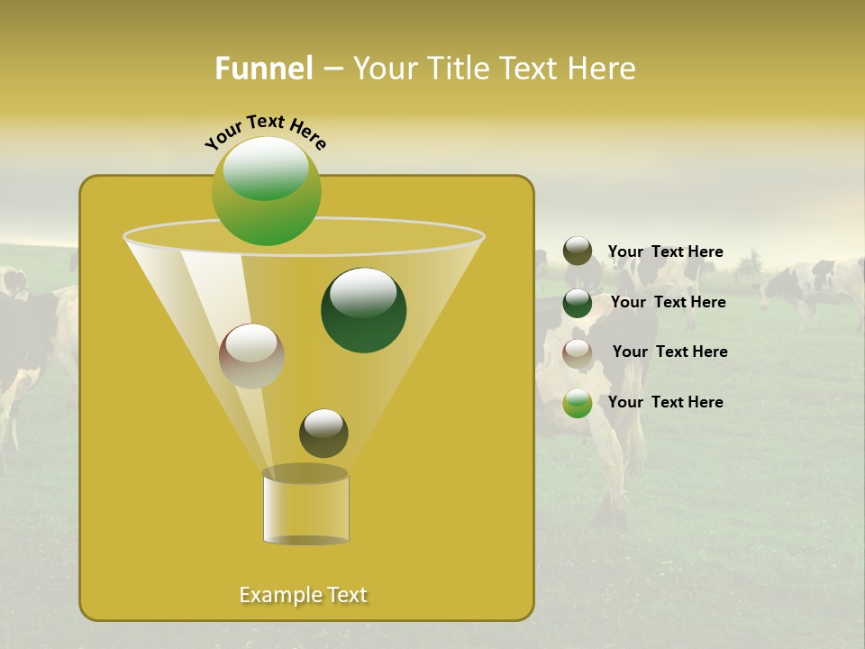 Meadow Farmland Grazing PowerPoint Template