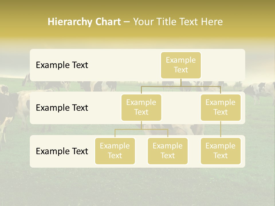Meadow Farmland Grazing PowerPoint Template