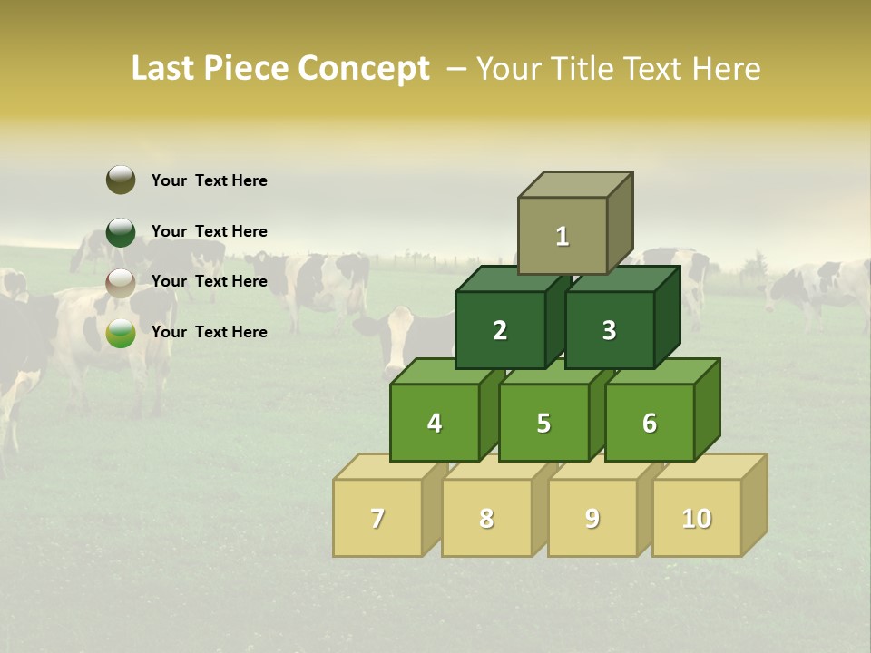 Meadow Farmland Grazing PowerPoint Template