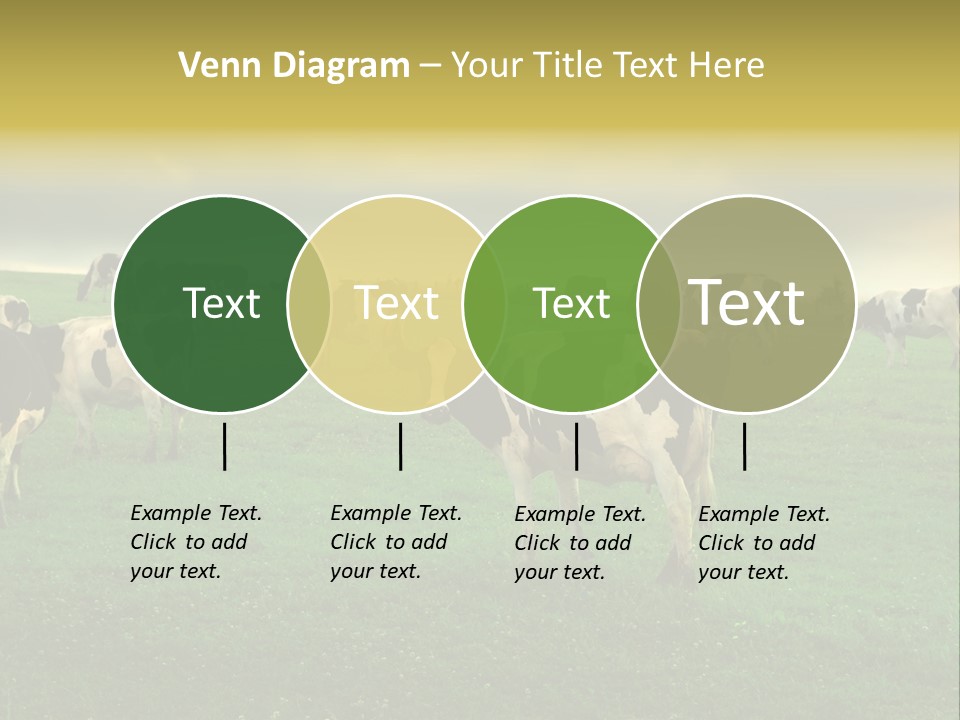 Meadow Farmland Grazing PowerPoint Template