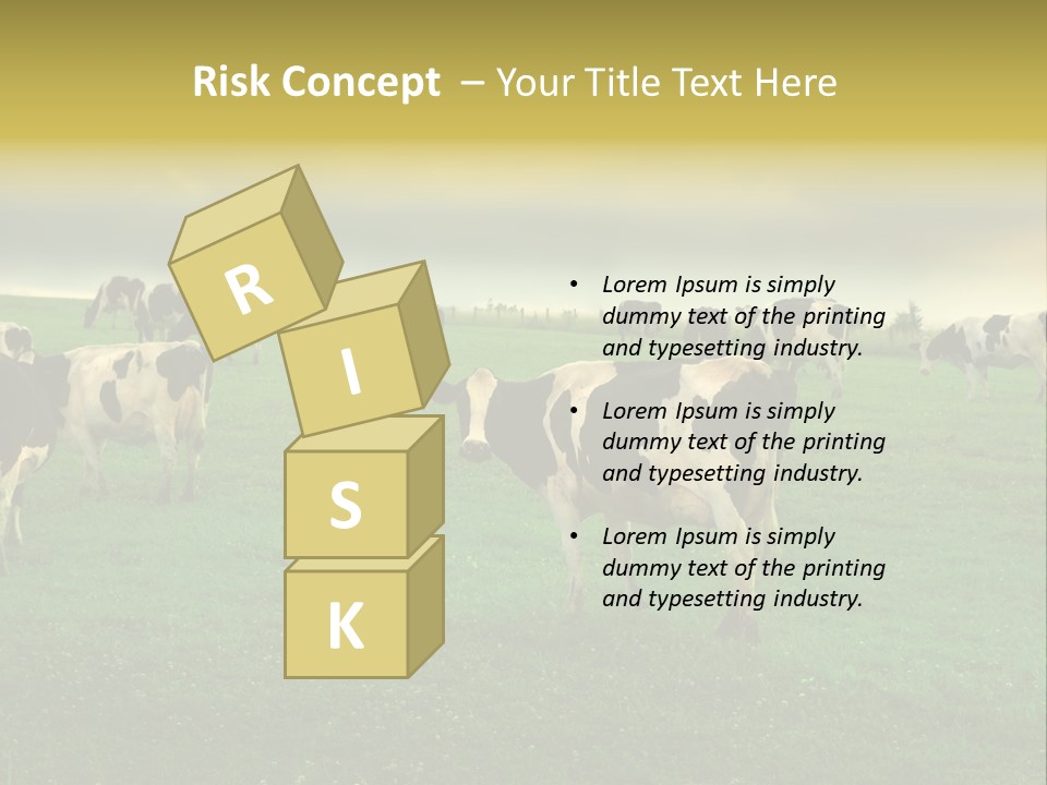 Meadow Farmland Grazing PowerPoint Template