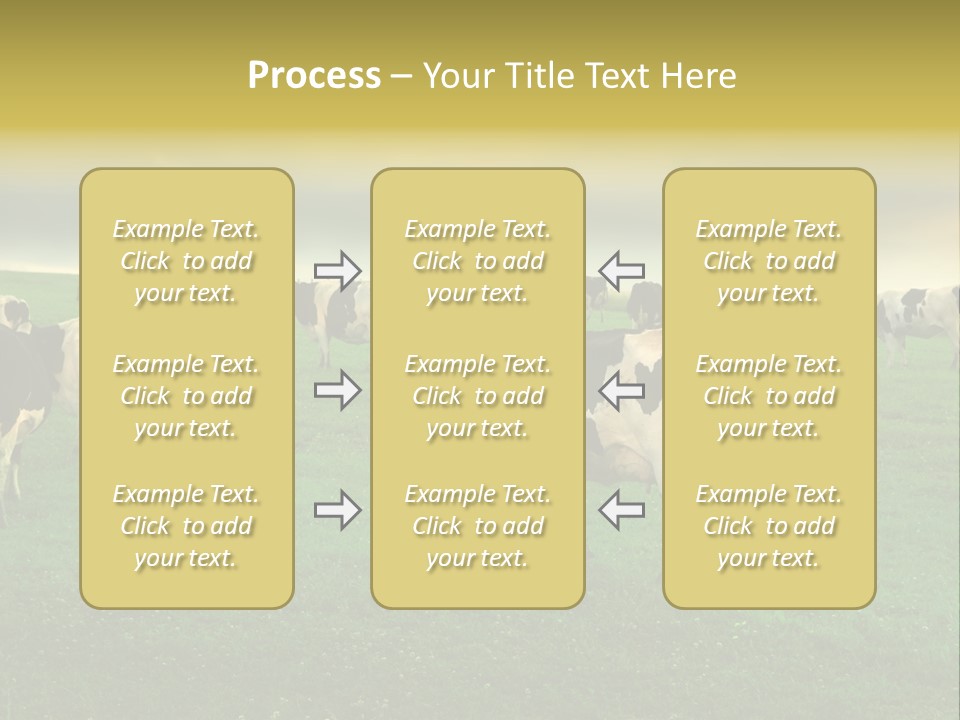 Meadow Farmland Grazing PowerPoint Template