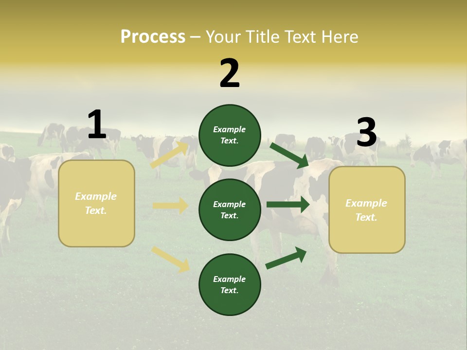 Meadow Farmland Grazing PowerPoint Template