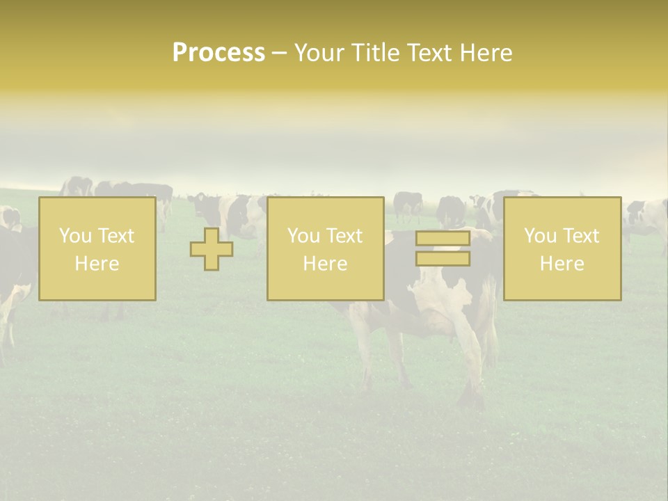 Meadow Farmland Grazing PowerPoint Template